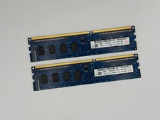 x2 Hynix 2 GB UBDIMM 1333 MHz PC3-10600 DDR3 SDRAM Memory (HMT125U7TFR8C-H9)