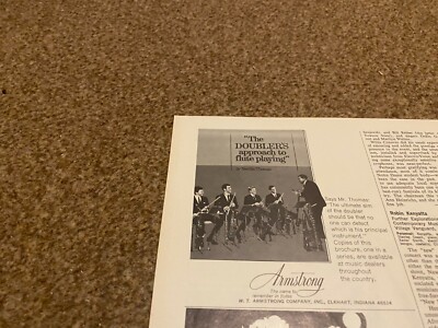 JBF48 WERBUNG 5X5 THE DOUBLER'S - ARMSTRONG FLUTE COMPANY