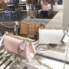 Michael Kors Cece Chain Small Shoulder Bag Crossbody Purse Handbag Messenger