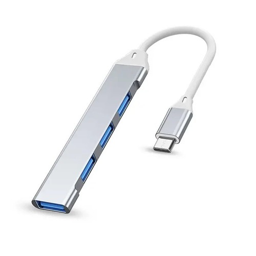 Multi USB 3.0 Hub Splitter 4 Port Type-C Fast Adapter Docking Station Extension - Picture 6 of 10
