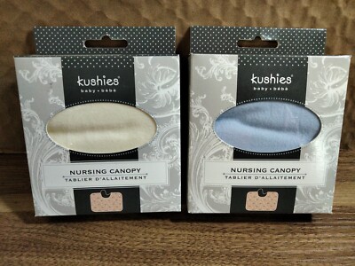 Kushies Nursing Canopy Cotton Lot Of 2 Unisex