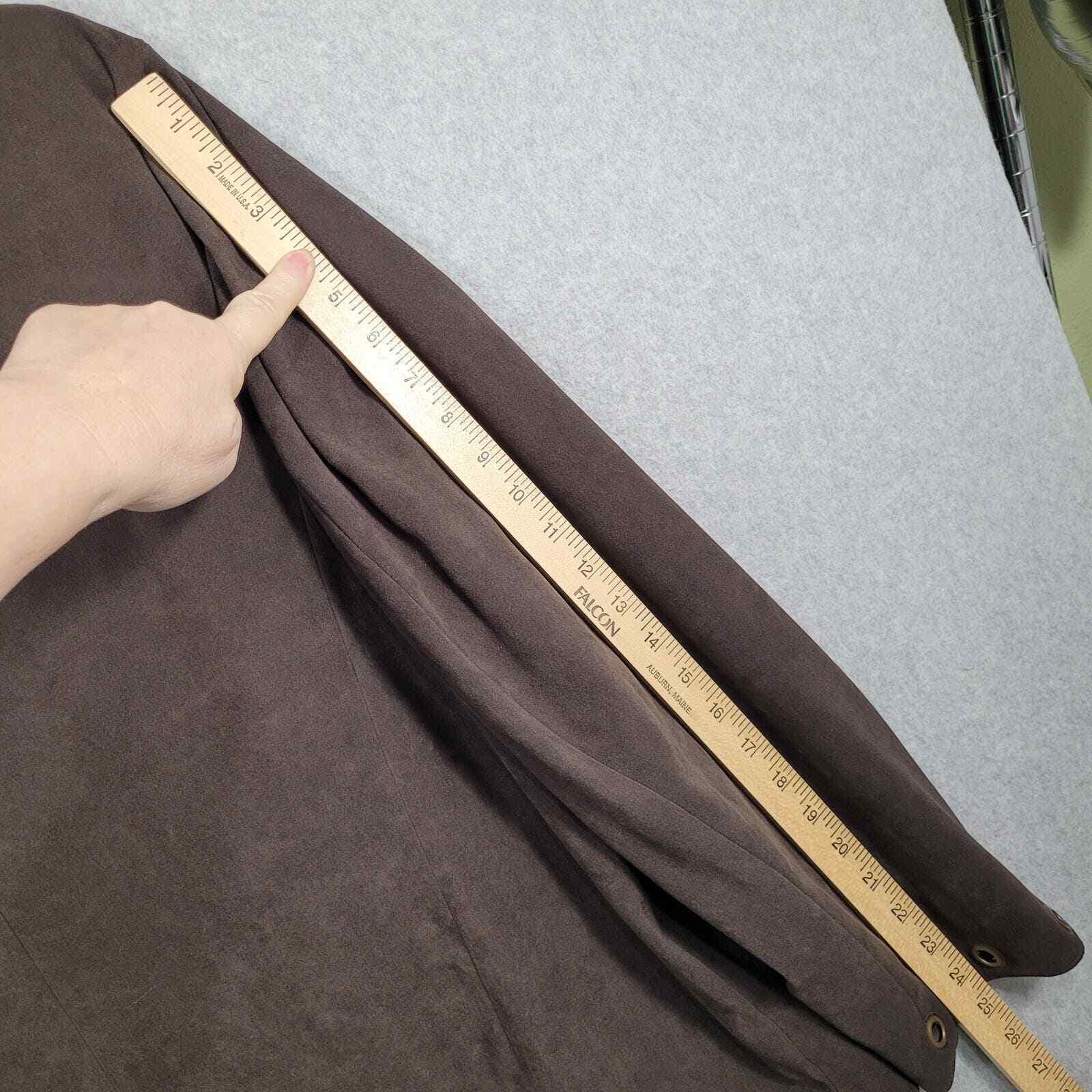 Multiples Jacket Womens 3X Brown Eyelets Grommets… - image 9