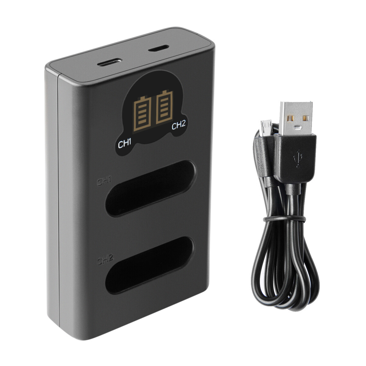 2x 2500mAh EN-EL23 Akku + Ladegerät Für Nikon Coolpix P900s S810C P610