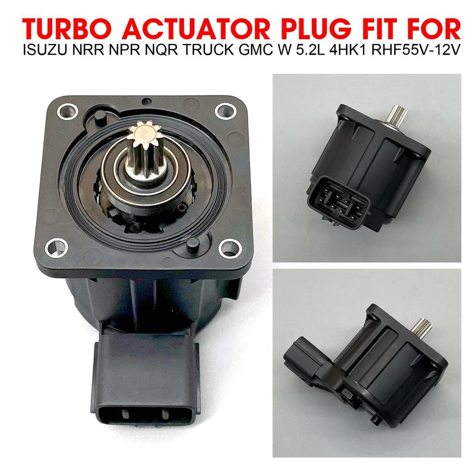 Turbo Actuator Plug Fits For Isuzu NRR NPR NQR Truck GMC W 5.2L 4HK1 RHF55V-12V - Bild 3 von 4
