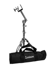 B-Stock Zenison Double Braced Bongo Stand Gig Bag Height Adjustable Heavy Duty