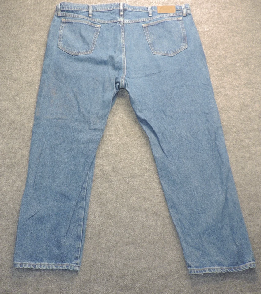 Cabela's Outdoor Gear Straight Leg Jeans Men's Big & Tall 46/29 Blue Stone Wash - Image 4 of 4