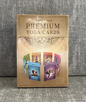 Premium Yoga Cards – Deck with 108 Yoga Cards – Yoga Sequencing