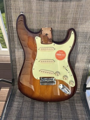 Fender Squier Affinity Stratocaster/Strat LOADED Guitar BODY, New Old Stock 2021