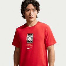 Nike 2026 South Korea Cotton T-Shirt Global Red IH2185-679 ✅US Sizes