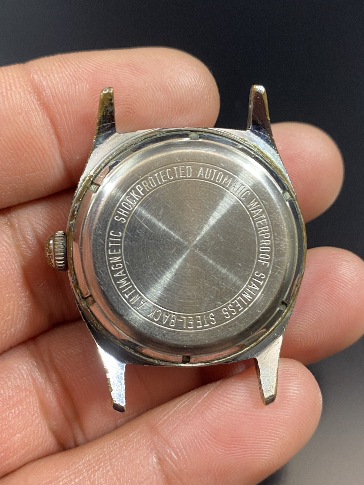 Douglas Automatic 17j Shock Protected Stainless S… - image 14