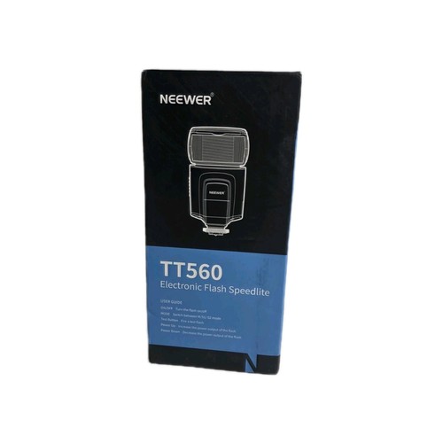 Neewer TT560 Flash Speedlite, Digital Camera Speedlight - Picture 2 of 5