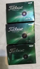 3 Titleist AVX Golf AVX 3 Dozen New Open Box