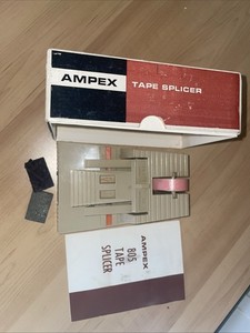 Vintage AMPEX Tape Splicer MODEL #805