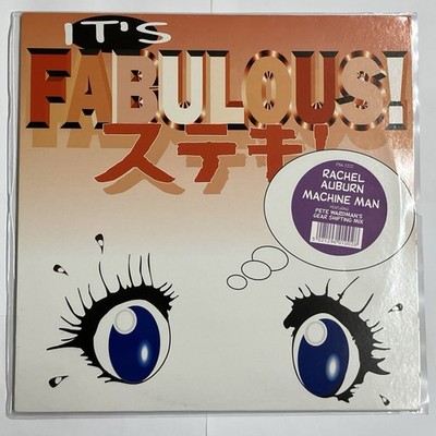 Rachel Auburn   Machine Man - It's Fabulous! Records 12'' Vinyl 1996 Hard House