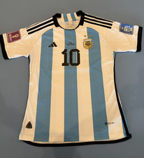 Argentina Messi #10 HEAT.RDY World Cup 2022 Final Jersey France Patch Large L