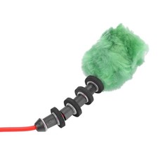 (green)Wool Barrel Paintball Pull Through Squeegee Rope Cleaning Rope BD