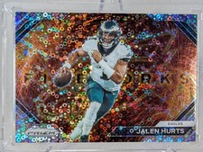 Jalen Hurts 2023 Panini Prizm Fireworks No Huddle Prizm #F-1