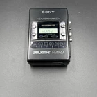 Vintage SONY Walkman FM/AM Cassette Tape Player WM-F2081 For Parts or Repair