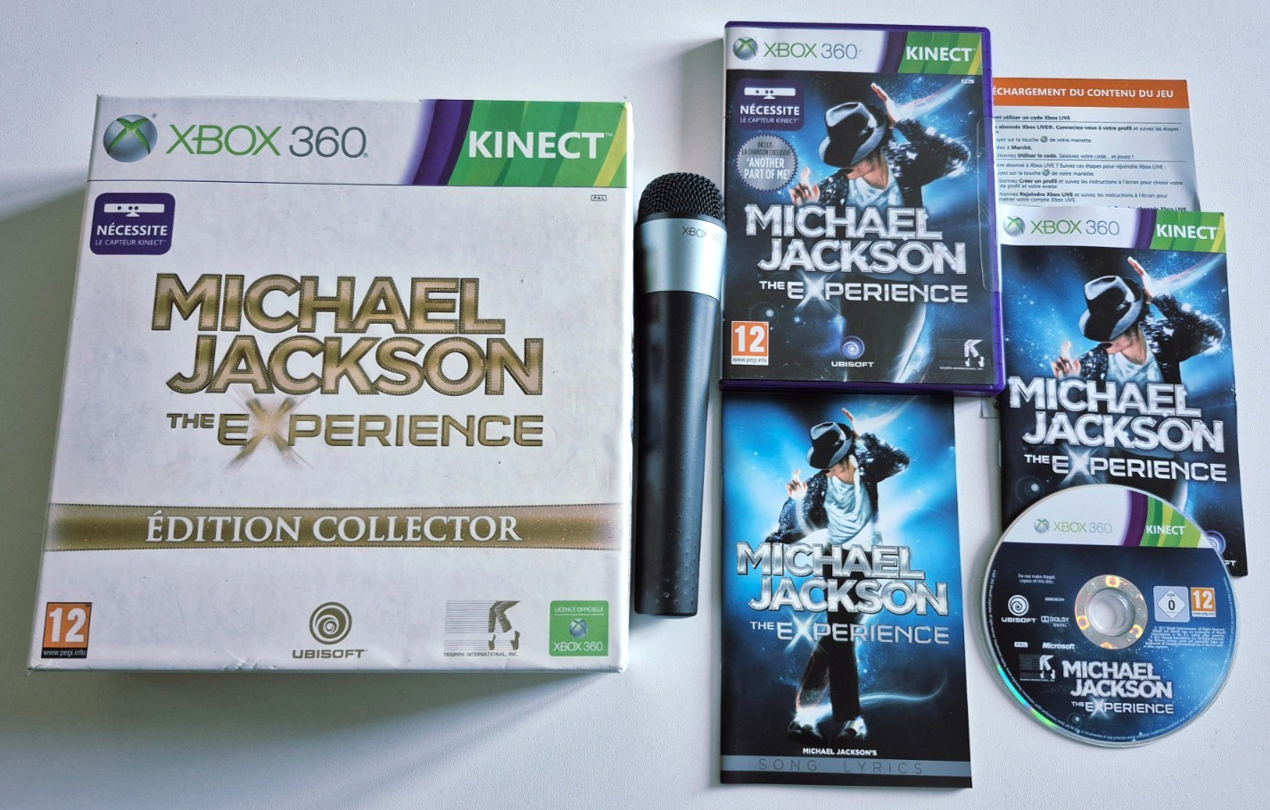 Coffret Michael Jackson The Experience Edition Collector - XBOX 360 - PAL FR