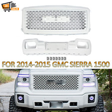 For 2014-2015 Gmc Sierra 1500 Summit White Grille Front Bumper Skid Plate Kits For 2014-2015 Gmc Sierra 1500 Summit White Grille Front Bumper Skid Plate Kits