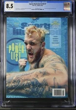 JAKE PAUL ROOKIE RARE SPORTS ILLUSTRATED NEWSSTAND USA BOXING MMA 2023 CGC 8.5