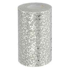 Tulle Fabric Rolls 6" by 50 Yards Fabric Spool Tulle for DIY, Silver