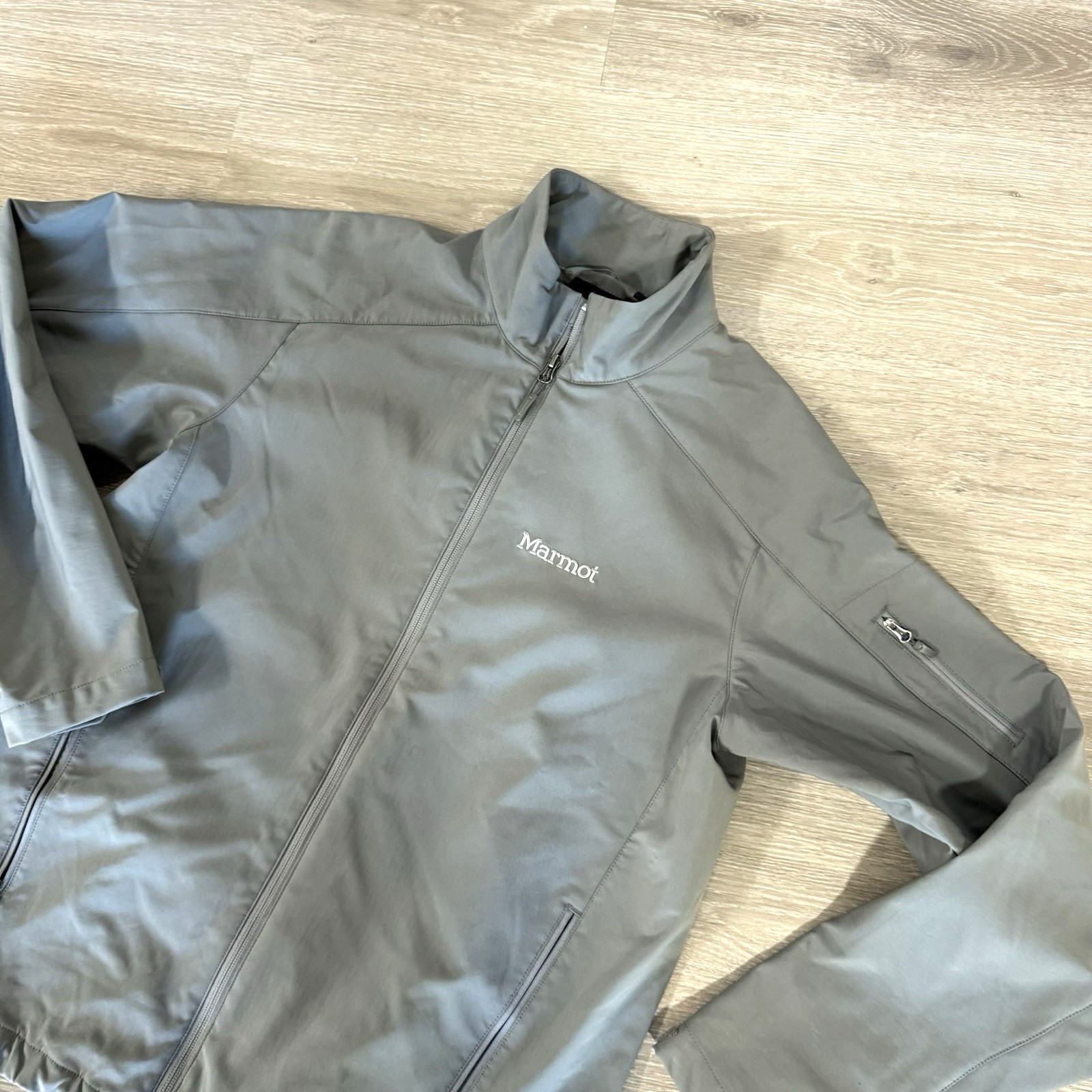 Marmot Gravity Gray Windproof Water Resistant Sof… - image 1