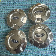 Ford Chrome Wheel Center Caps Set of 4 OEM 9L34-1A096-AC F-150 Truck Hubcaps USA