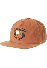 Coal Field Vintage Rope Strapback Cap Light B...