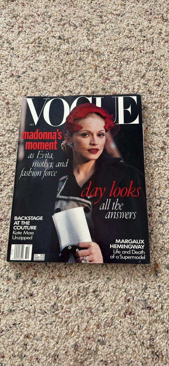 (激レア)VOGUE 1996 マドンナ&映画「Evita」♡ Oct 1996 Madonna Evita Vogue Magazine Brand New In Original