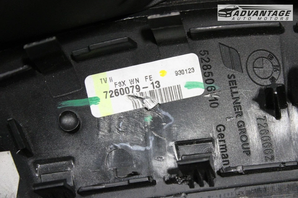 BMW 328I GT XDRIVE F34 2014-2016 puerta trasera izquierda tirador manija cubierta moldura OEM Foto 4 de 4