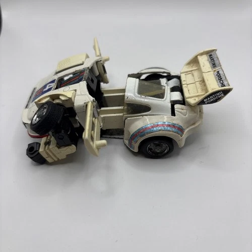 Hasbro 1984 G1 Transformers Jazz Vintage Martini Porsche Figure Incomplete PARTS