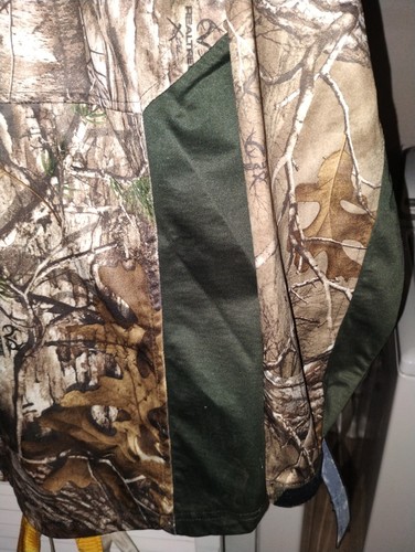 Habit Size Large Hooded Camouflage Rain Jacket - Picture 4 of 5