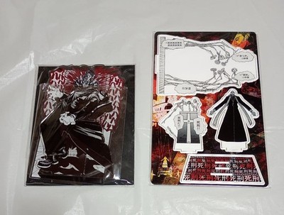 Hirano Kouta Great Exhibition Hellsing Acrylic Stand Set of 2 Brand New Unopened