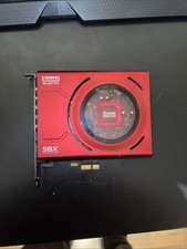 Creative Labs SB1500 Sound Blaster SBX ProStudio PCIe Sound Card Great Condition
