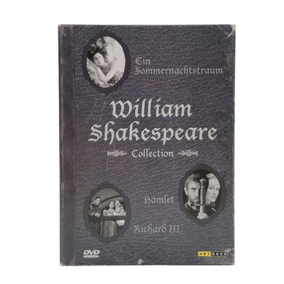William Shakespeare Collection [3 Disc Set] Hamlet Sommernachtstraum auf DVD