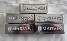 5 Marvis Whitening Mint Toothpaste 1.3 oz  NIB