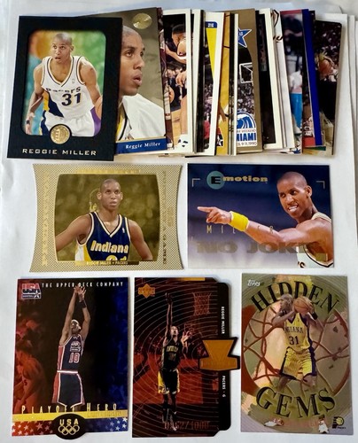 Reggie Miller 45 Card Lot 1998-99 Upper Deck Forces Bronze Die Cut /1000 #PS11 - Picture 1 of 1