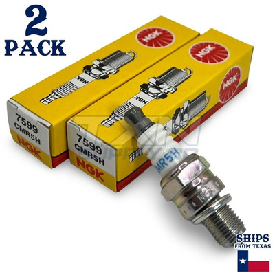 #ad NGK 7599 Spark Plug CMR5H 2 Pack $19.77