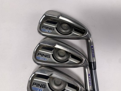 Ping G 2016 Iron Set 6-PW Purple Dot CFS 70 Regular Graphite Mens
