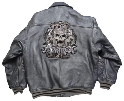 Avirex XXL Superior Ride Rims Motorcycle Raptor Flight Jacket