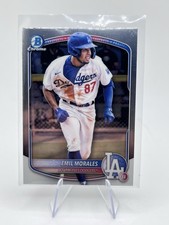 2025 Bowman #BCP-127 Emil Morales Chrome Prospects Los Angeles Dodgers