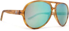BREAKLINE OPTICS Roadie Okulary przeciwsłoneczne, Honey Havana / Ghost : BL-ROD-HH-GGM-P.03