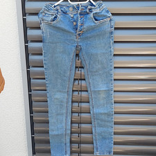 Page young Mädchen Skinny Jeans S Blau Denim...