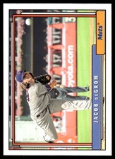 Jacob deGrom 2017 Topps Archives #212 New York Mets FREE SHIPPING AutographDen