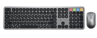 X9 Performance X9RBWACKEYCB Wireless Multi-Device Keyboard & Mouse Combo