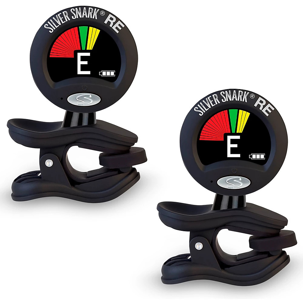 Snark Black Silver Snark Clip-On Tuner 2 Pack 6390₽