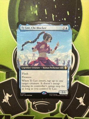 Ty Lee, Chi Blocker - Extended Rare - MTG Avatar TLA - 0371 NM