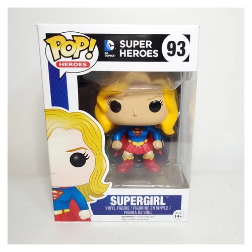 Funko Pop! DC Super Heroes #93 Supergirl *BOX ISSUES*