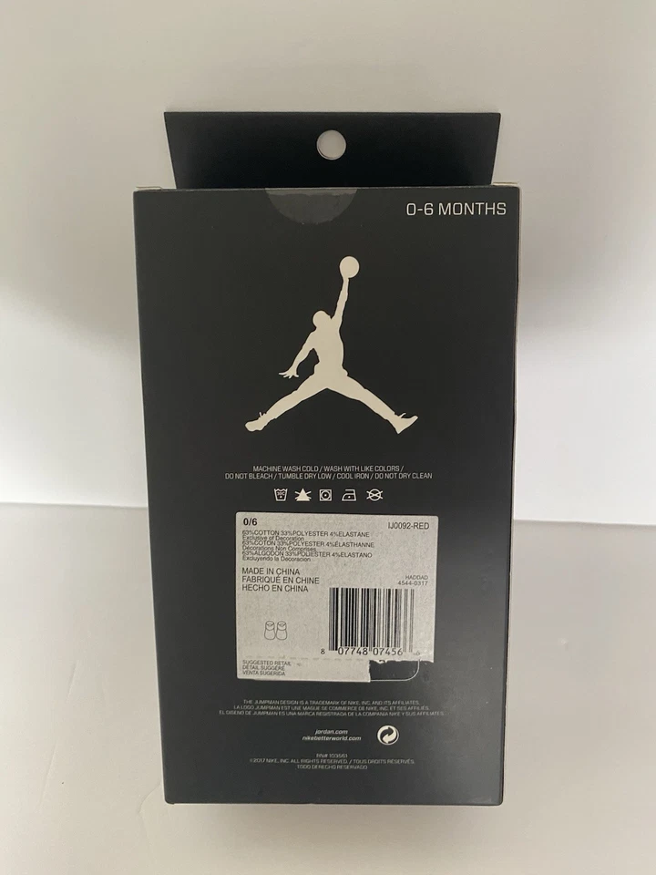 Jordan Recién Nacido Infantil 2 Botines Talla 0-6 Meses Multicolor Mira Foto Foto 3 de 4